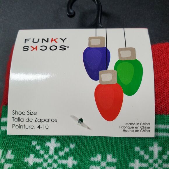 Christmas Socks Lot 3 Pairs Womens Shoe Sz 4-10 Soft Holiday Gift Stocking Stuff - Picture 7 of 9